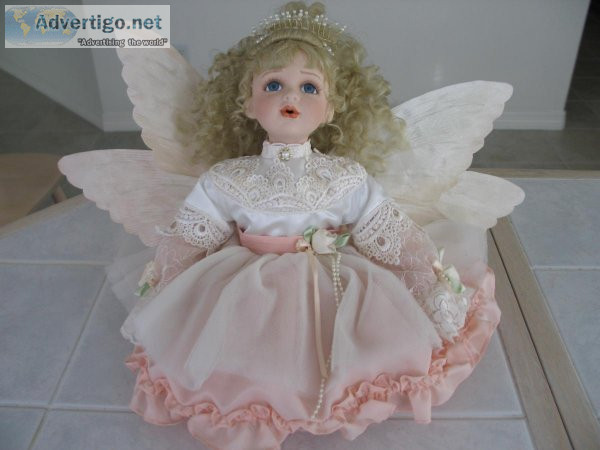 FAIRY BALLERINA PORCELAIN DOLL