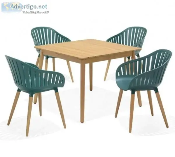 Buy 4 Seater Square Outdoor Furniture Balcony Dining Sets