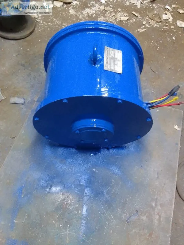 Hydro turbine alternator