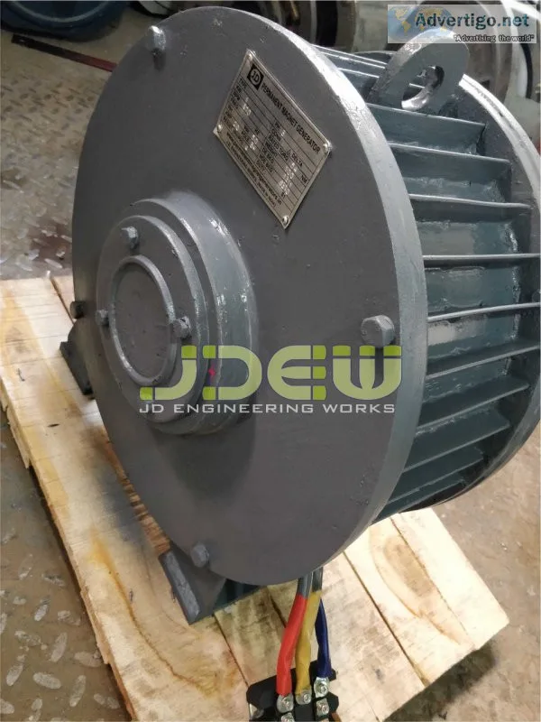 Hydro turbine alternator