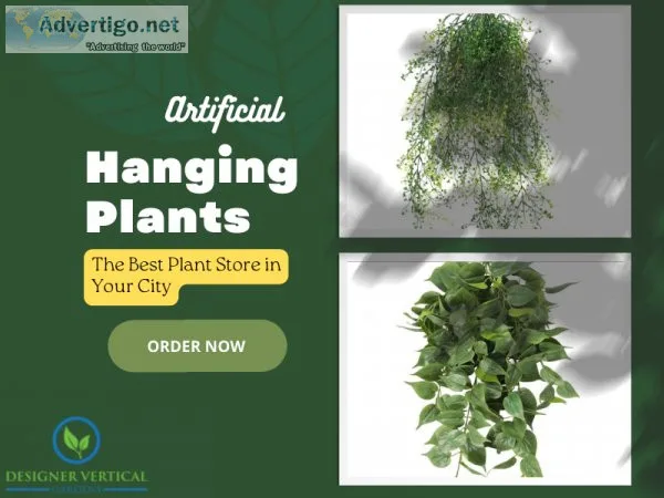 Premium Artificial Hanging Plants to Enhance Space in Australia