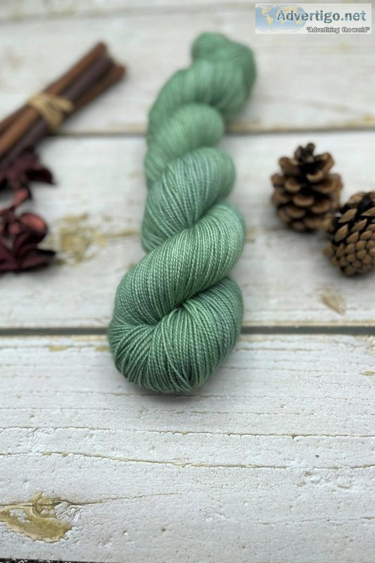Crystal Sage Sock Yarn for Knitting Online  &ndash Charming Ewe
