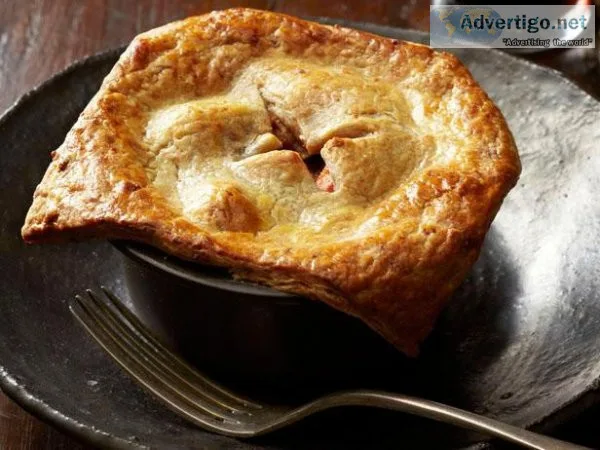 Bison Stew Meat Pot Pie
