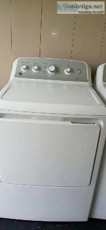 GE washer and gas dryer