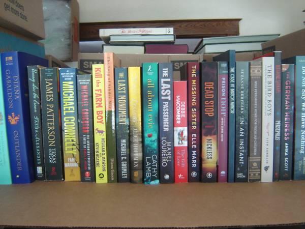 30 NOVELS. softcovers  variety  newas new.  720 or 3075.