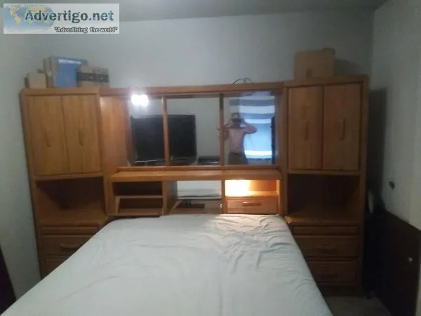 Queen bed frame must go immediately