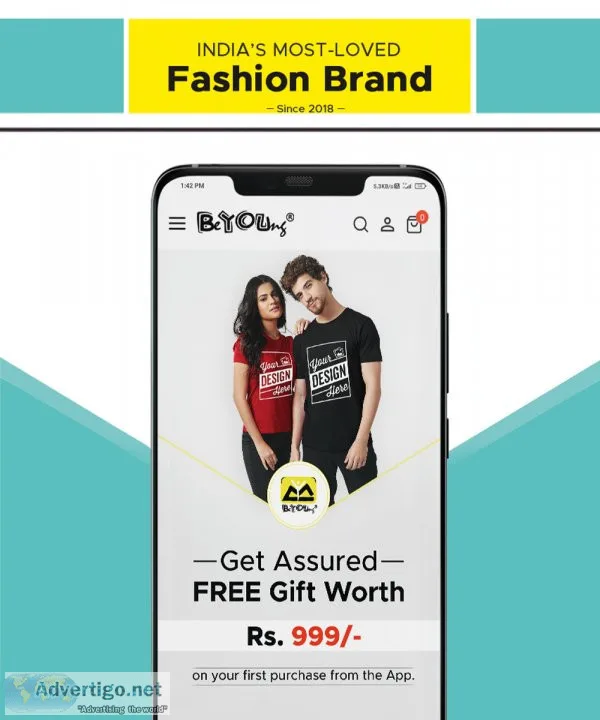 Order online from beyoung app to get latest style