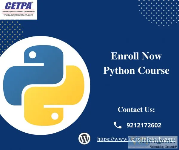 Cetpa- a google partnered company offers python online course wi
