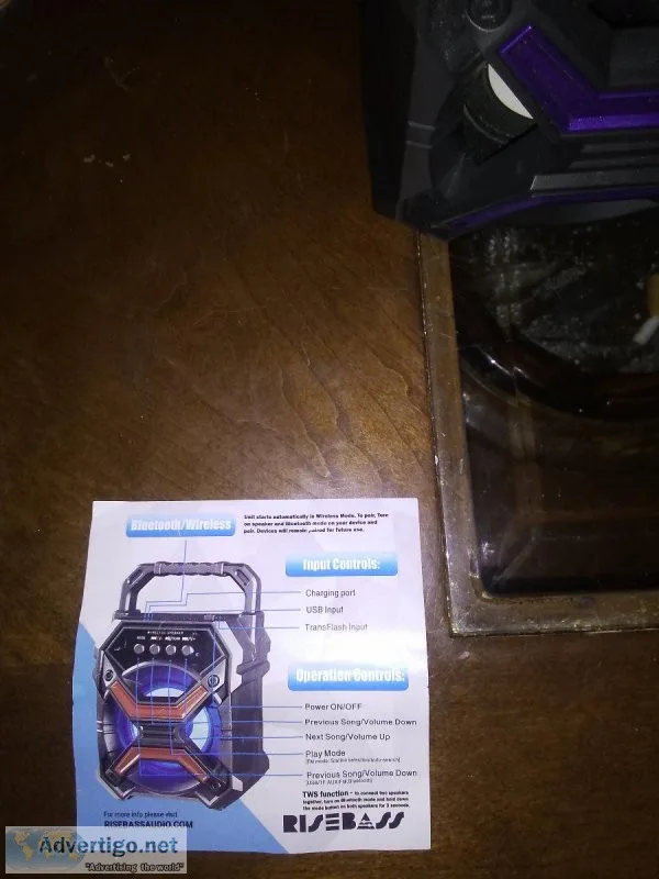 Bluetooth speaker