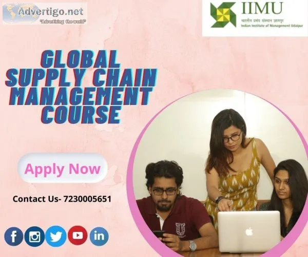 One Year Supply Chain Management Courses - IIMU
