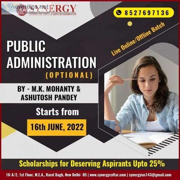 Which is the Best Institute for Public Administration Coaching i
