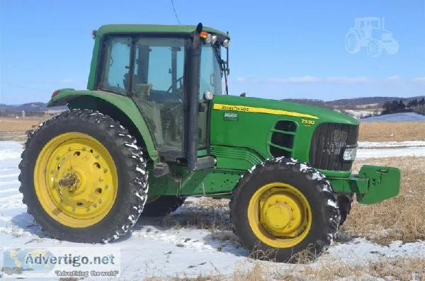 John Deere 7330 Premium Tractor For Sale In Mazomanie Wisconsin 