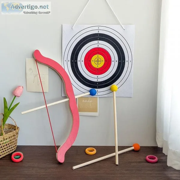 Woodmam Hot shooting game safety recurve wooden bow and arrow se