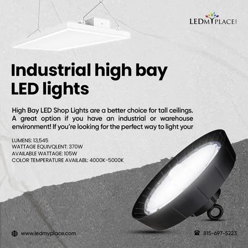 Get a Bright Future with Industrial High Bay LED Lights at Cheap