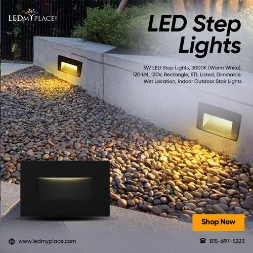 Buy LED Step Lights for Your Home at Cheap Prices