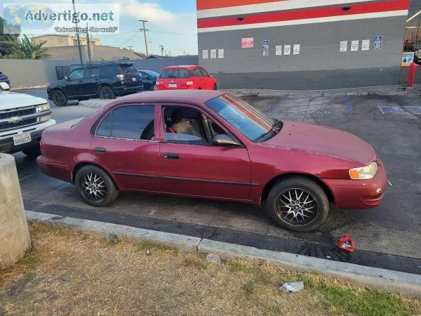 2000 TOYOTA COROLLA 2000