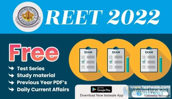 Want to appear in the reet exam?