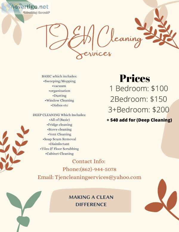 TJEN Cleaning Services