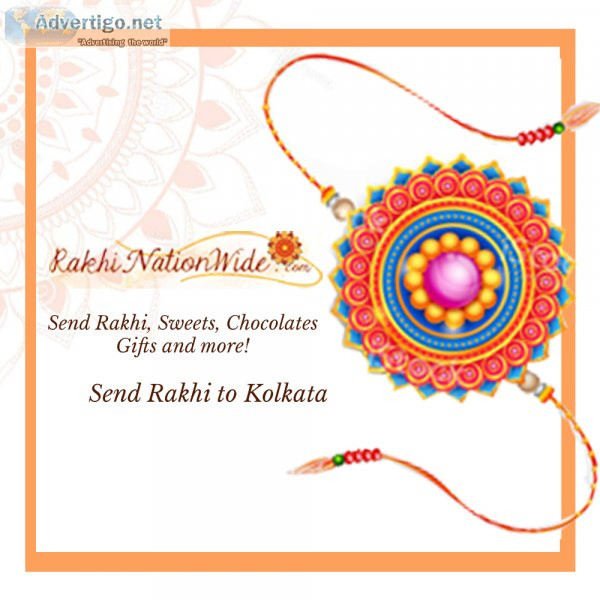 Rakhi kolkata available with low cost delivery options