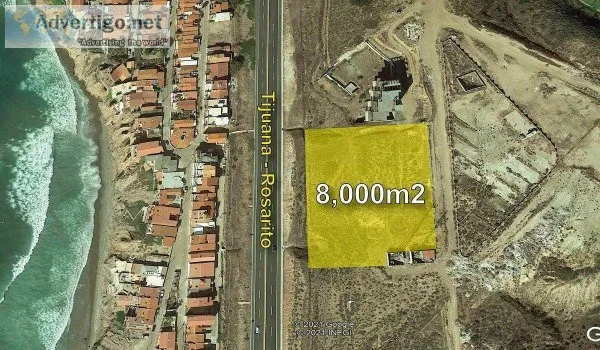 Terreno En venta 8000 m2 Real del mar Tijuana