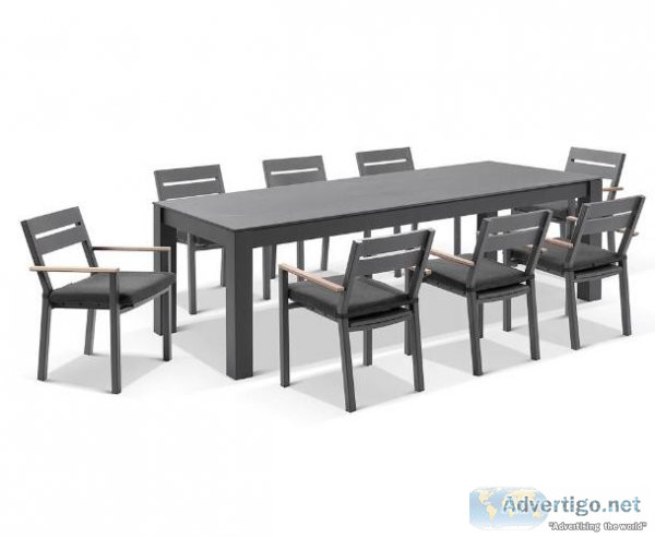 Outdoor Aluminium Dining Table - Outdoor Furniture Melbourne