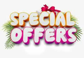 special offers for you now get it.