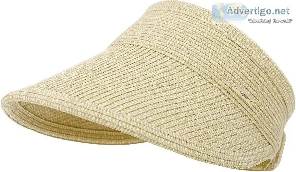 Straw Sun Visors for Women