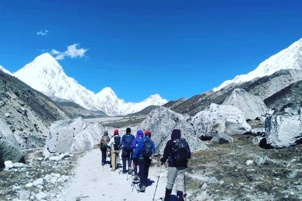 Everest base camp trek