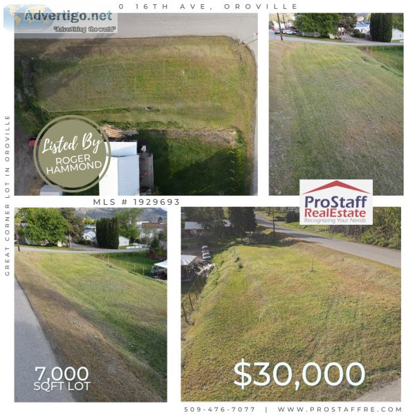 Great Corner Lot in Oroville