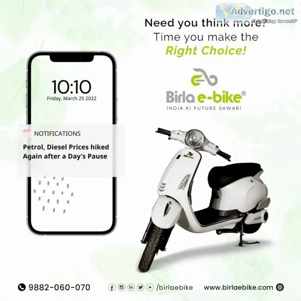 Electric bikes and scooters