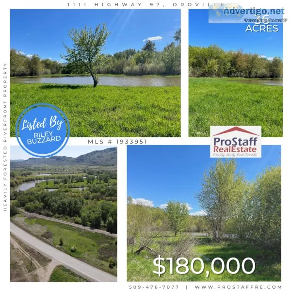 Heavily Forested Riverfront Property