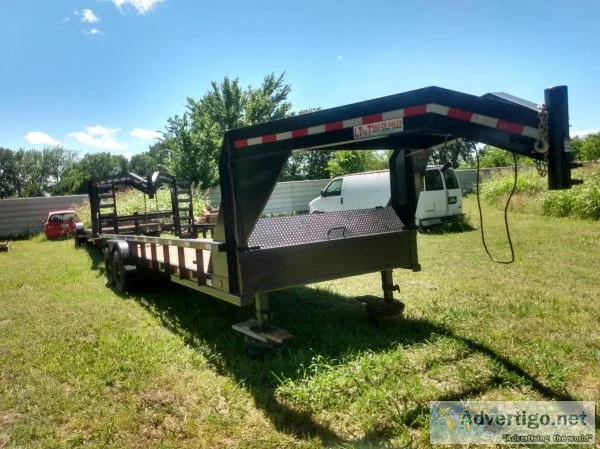 24 ft lowboy trailer