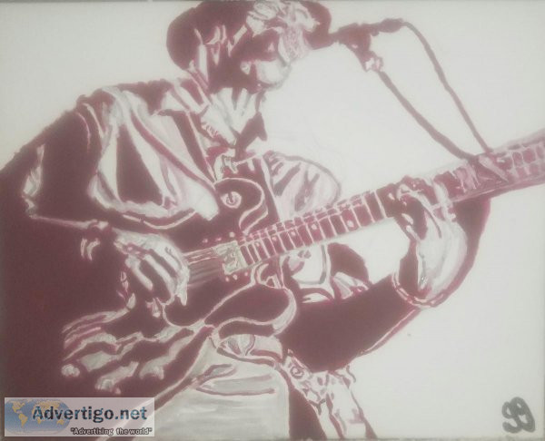 Austin Singer W. C. Clark &ndash 16&Prime x 20&Prime Canvas Pain