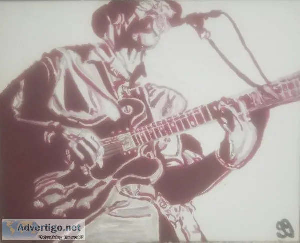 Austin Singer W. C. Clark &ndash 16&Prime x 20&Prime Canvas Pain