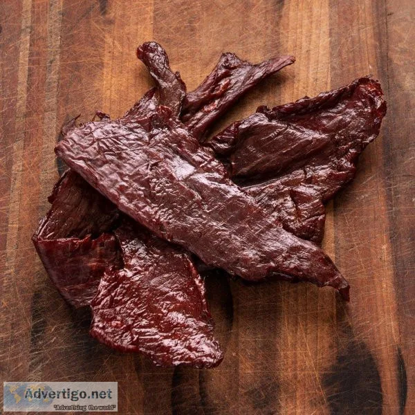 Homemade Bison Jerky