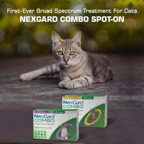 Save Up To 20% on Your Purchase with NexGard Combo for Cats Cana