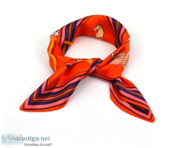 Check Out Our Women s Printed Silk Scarf - Meminooluxury