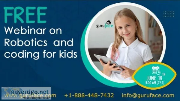 Free Webinar on Robotics and Coding on 18th June 2022