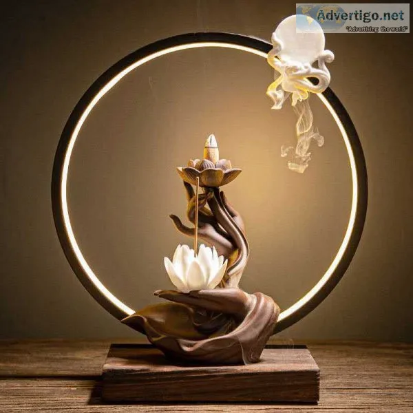 Backflow incense burners