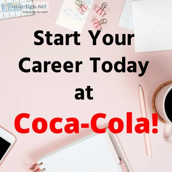 Start Your Career Today at Coca-Cola