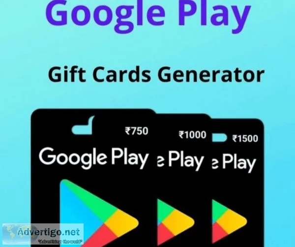 Get 100 Google Play Gift Card Free Just Submit Your Email and Zi