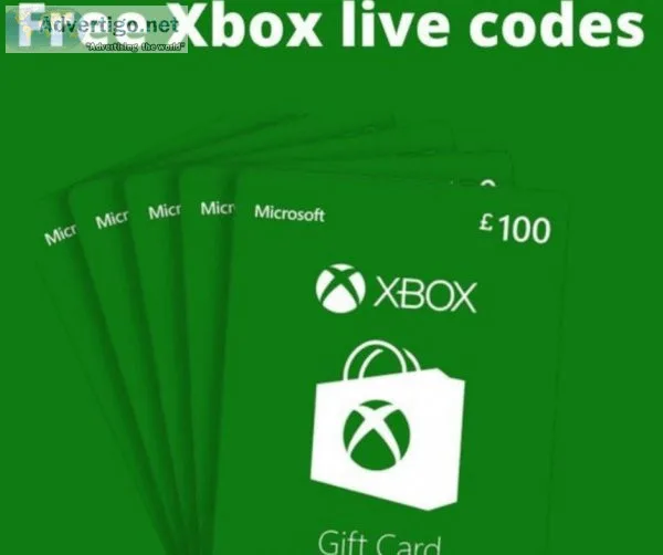 Get Xbox Gift Card Free Just Submit Your Email and Zip Code.
