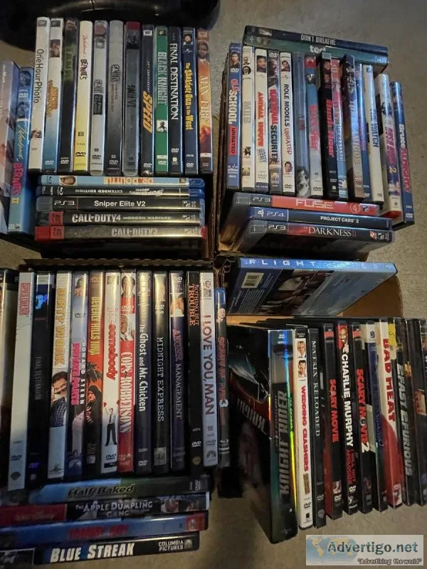 DVD and CDs 1 Each Or Mix and Match