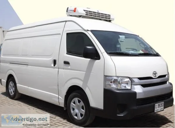 Chiller van dubai for rent and chiller truck for rent at uae