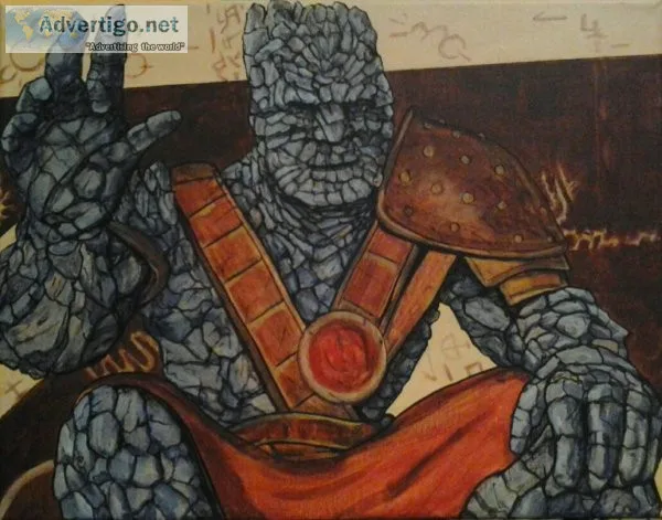 Hey Man Korg painting