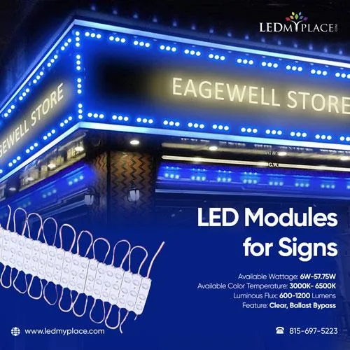 Order Now LED Module for Signs with low energy consumption