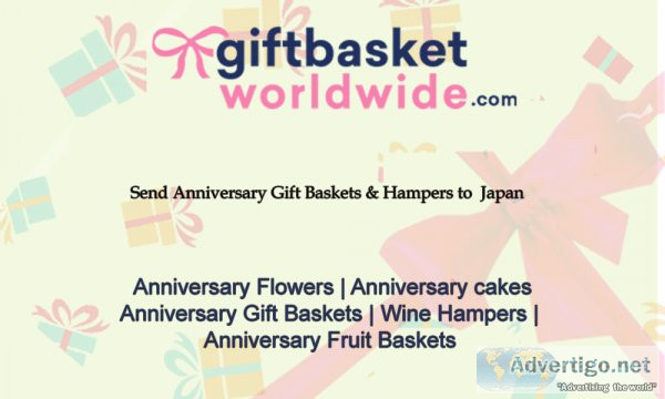 Anniversary gift basket japan at absolutely affordable prices