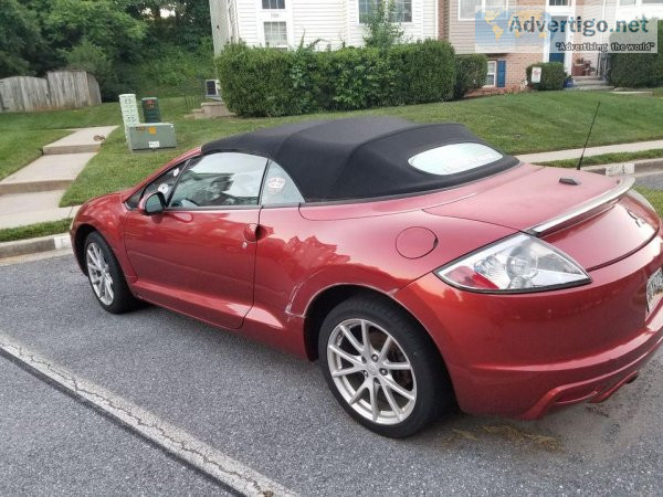 2009 Mitsubishi eclipse GS Spyder Convertible 2D