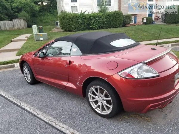 2009 Mitsubishi eclipse GS Spyder Convertible 2D