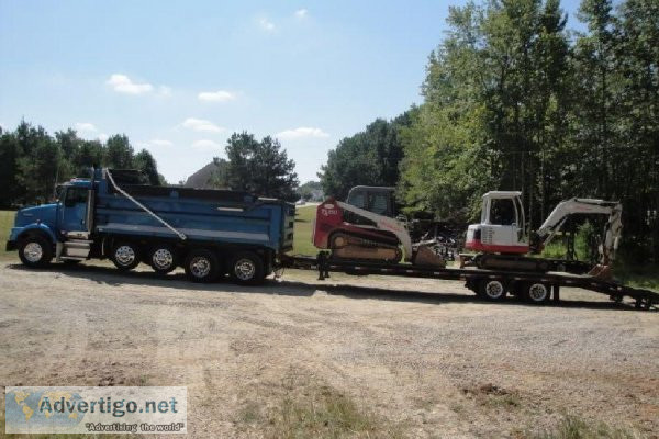 Dump truck and equipment loans - (We handle all credit types and
